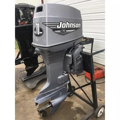 2000 Johnson 70 HP 3 Cylinder Carbureted 2 Stroke 20" (Long Shaft) Outboard Motor