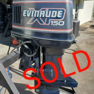 1991 Evinrude XP 150 HP V6 Carbureted 2-Stroke 20" (L) Outboard Motor