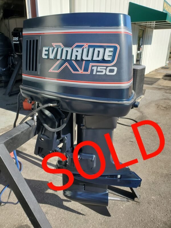 1991 Evinrude XP 150 HP V6 Carbureted 2-Stroke 20" (L) Outboard Motor