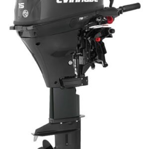 2019 EVINRUDE 15 HP – E15RGL4 GRAPHITE Outboard Motor