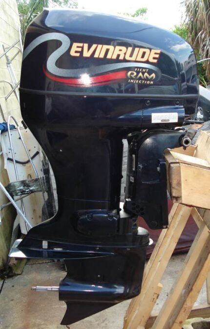 NEW 2001 Evinrude 70 HP 4-Cylinder EFI 4-Stroke 20" (L) Outboard Motor