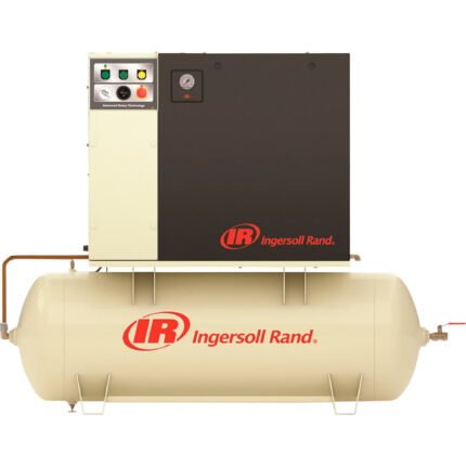 Ingersoll Rand Rotary Screw Compressor — 230 Volts, Single Phase, 7.5 HP, 28 CFM, Model# UP6-7.5-125
