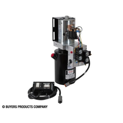 Buyers Products 4W/3W (1) GAL Power Unit, Max. PSI 2000, Max. RPM 0, Power Source Electric, Model# PU3593LRV