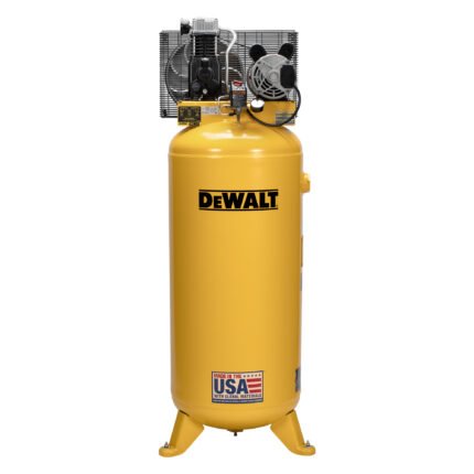DEWALT 60 Gallon Air Compressor, Vertical Single Stage 175 PSI, 3.7 HP,, Model# DXCM602