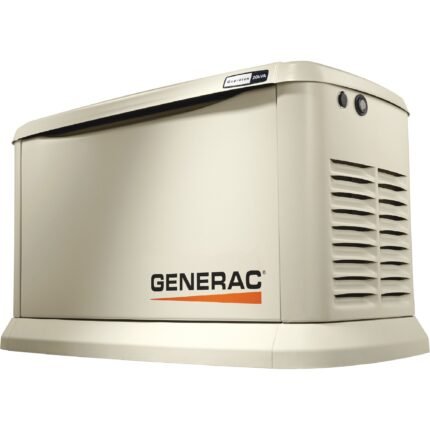 Generac Guardian Series Air-Cooled Standby Generator — 20kW (LP)/17kW (NG), 3-Phase, Model# 7077