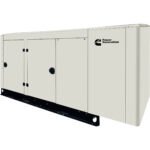 Cummins Commercial Standby Generator — 60kW, LP/NG, 120/240 Volts, 3-Phase, Model# RS50