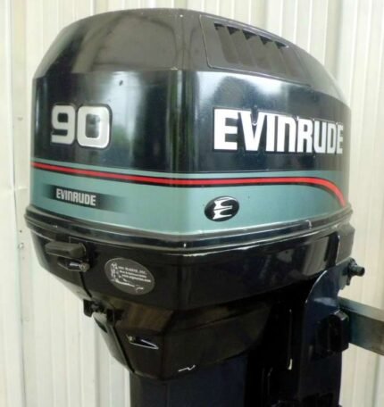 1995 Evinrude 90hp 20" Shaft Carbureted Outboard Motor